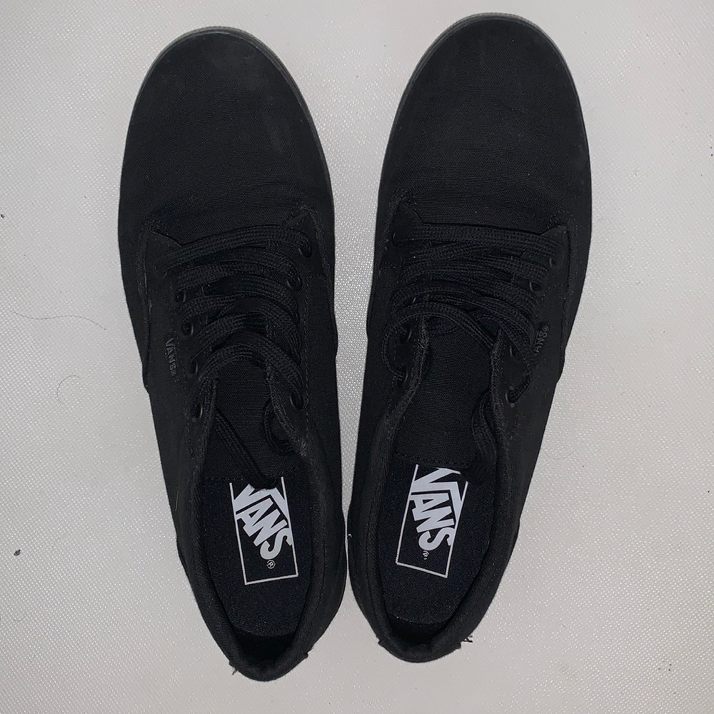 All Black Vans